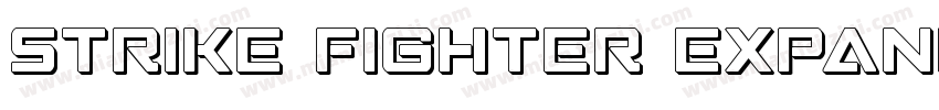 Strike Fighter Expanded Expanded字体转换